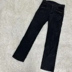 【美品】Lee RIDERS コーデュロイパンツ　メンズ　サイズ28 ブラック