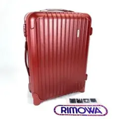リモワ スーツケース キャリーバック2輪 レッド 機内持ち込み