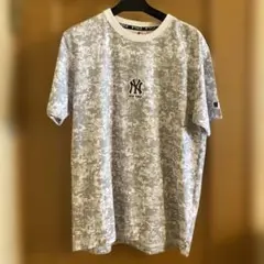 ニューヨーク・ヤンキース 迷彩柄Tシャツ キッズL