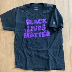 Champion BLACK LIVES MATTER Tシャツ L