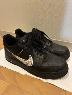 NIKE エアフォース1 Lv8スケッチパック BLACK28㎝