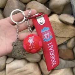 liverpool リヴァプール　キーホルダ　ストラップミニサッカーボール