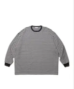 COOTIE Supima Border Oversized L/S Tee