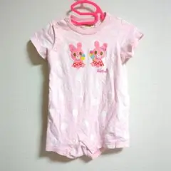 女の子服/ホットビスケッツ70cmロンパース