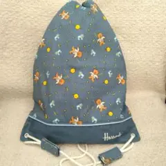 【ハロッズ】巾着 ナップザック 子供 キッズ