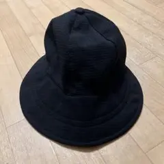 美品 帽子 キャスケット　メトロハット バケットハット バケハ 黒