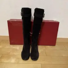 お値下げ フェラガモ ロングブーツ6C