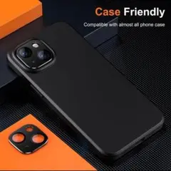 iPhone15Pro/15Pro Max カメラ保護 強化ガラス ブラック