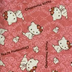 2008年　サンリオ　チャーミーキティ　キルティング　生地　布