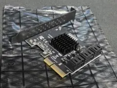 Yosoo PCIe SATAカード 6ポート 6 Gbps