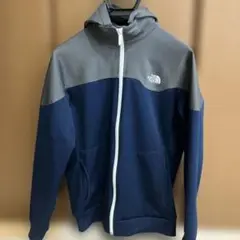 THE NORTH FACE フルジッパーパーカー ネイビー/グレー