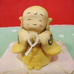 地蔵 お地蔵さん しあわせ 家族 お守り 陶人形 置物
