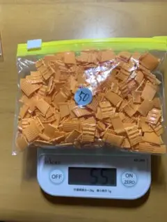 ペットボトルキャップカット済み　　白　　オレンジ