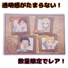 ⭐️新品未使用⭐️ 約束のネバーランド クリアポストカード アクリル製 ハガキサイズ