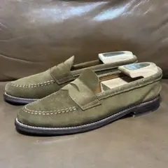 【シューツリー付属】Alden 62437F ペニー ローファー　スエード シューツリー付属】Alden 62437F ペニー ローファー スエード