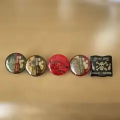 ワンピース✖️ランワン　缶バッチ　５個セット