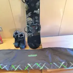 メンズスノボセット販売ALLIAN KNOCKOUT 155 シューズ26.5