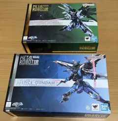 メタルロボット魂　フリーダムガンダム&ジャスティスガンダム　リアルタイプカラー