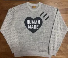 HUMAN MADE ハートロゴ ニットセーター