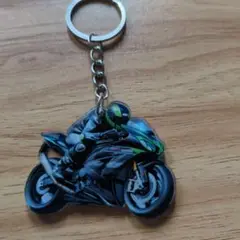 新品未使用のバイクライダー アクリルキーホルダー