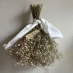 #8151 かすみ草ドライフラワースワッグ