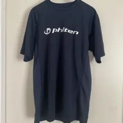 Phiten（ファイテン） 半袖Tシャツ ネイビー Mサイズ