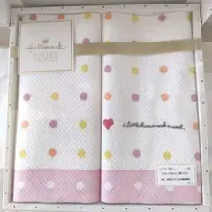 Hallmark ドット柄 キッチンタオル 2枚セット