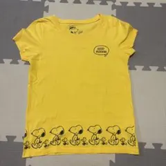 スヌーピー イエロー Tシャツ M