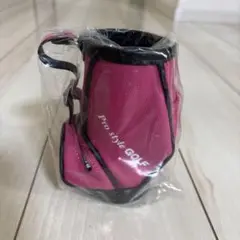 ゴルフバックペン立て