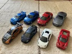ミニカー 8台セット スポーツカー レーシングカー