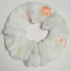 New ⭐オーダー不可⭐W重ねのハンドメイド3色シュシュ