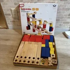 ビー玉積み木転がし　SANTOYS　BUILD-N-ROLL