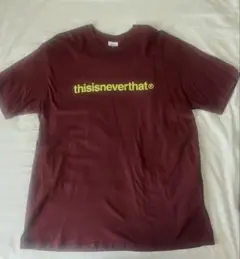 thisisneverthat のバーガンディ Tシャツ　サイズL
