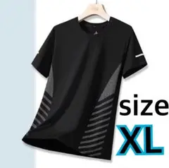 新品未使用　接触冷感 速乾 薄手 Tシャツ メンズ スポーツ 夏 XL Tシャツ
