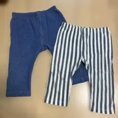 ユニクロ　七分丈　100 2枚セット