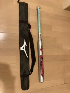 ソフトボール3号バット ミズノ バットケース付