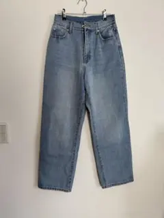 美品☆GRL（グレイル）ハイウエストストレートデニムパンツ　Mサイズ