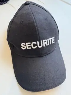 VETEMENTS SECURITE キャップ 黒