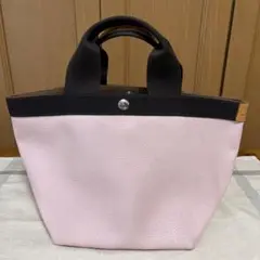 エルベシャプリエ 707GP トートバッグM ヌメ革タグ