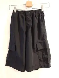 【グローバルワーク】エアかるカーゴショーツ 150 黒