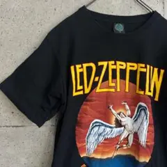 古着 LedZeppelin レッドツェッペリン Tシャツ 半袖 L ブラック