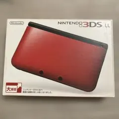 【箱・説明書のみ】ニンテンドー3DS LL レッド×ブラック