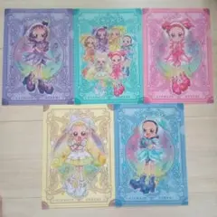 おジャ魔女どれみ ミニクリアファイル　コレクション　５種類