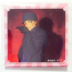 赤井　メモリアル缶バッジ　スペシャルver.　コナンランド