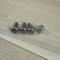 ナンバープレート盗難防止ボルトセット
