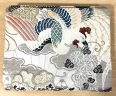 【美柄◎京都帯・アンティーク袋帯】若鶏模様