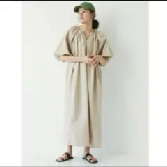 ungrid パフスリーブボリュームワンピース