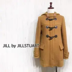 V46⭐️美品【ジルスチュアート】ロングコート ダッフル キャメル からし色 茶系