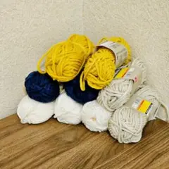 アクリル毛糸 4色セット