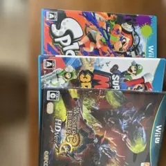 Wii U ゲーム 3本セット